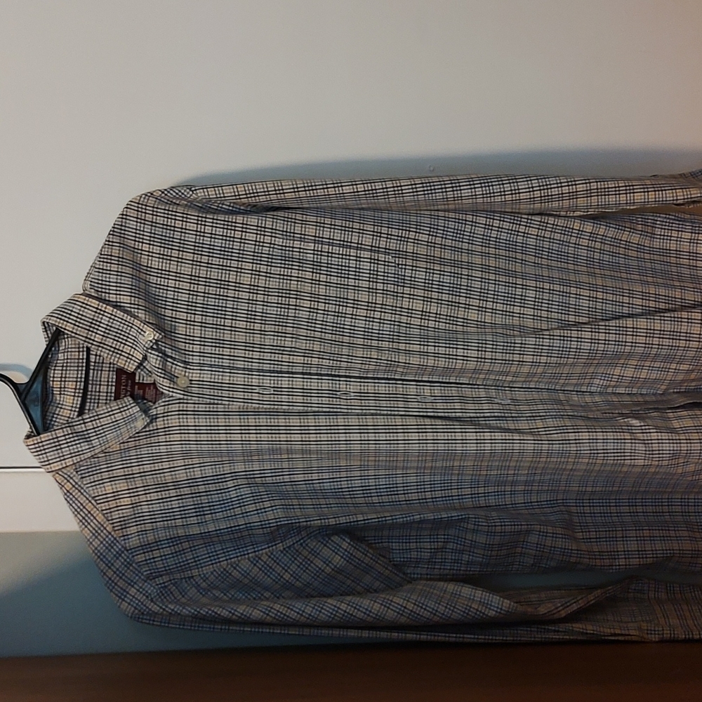 Covington Men's Dress Shirt Size S Plaid